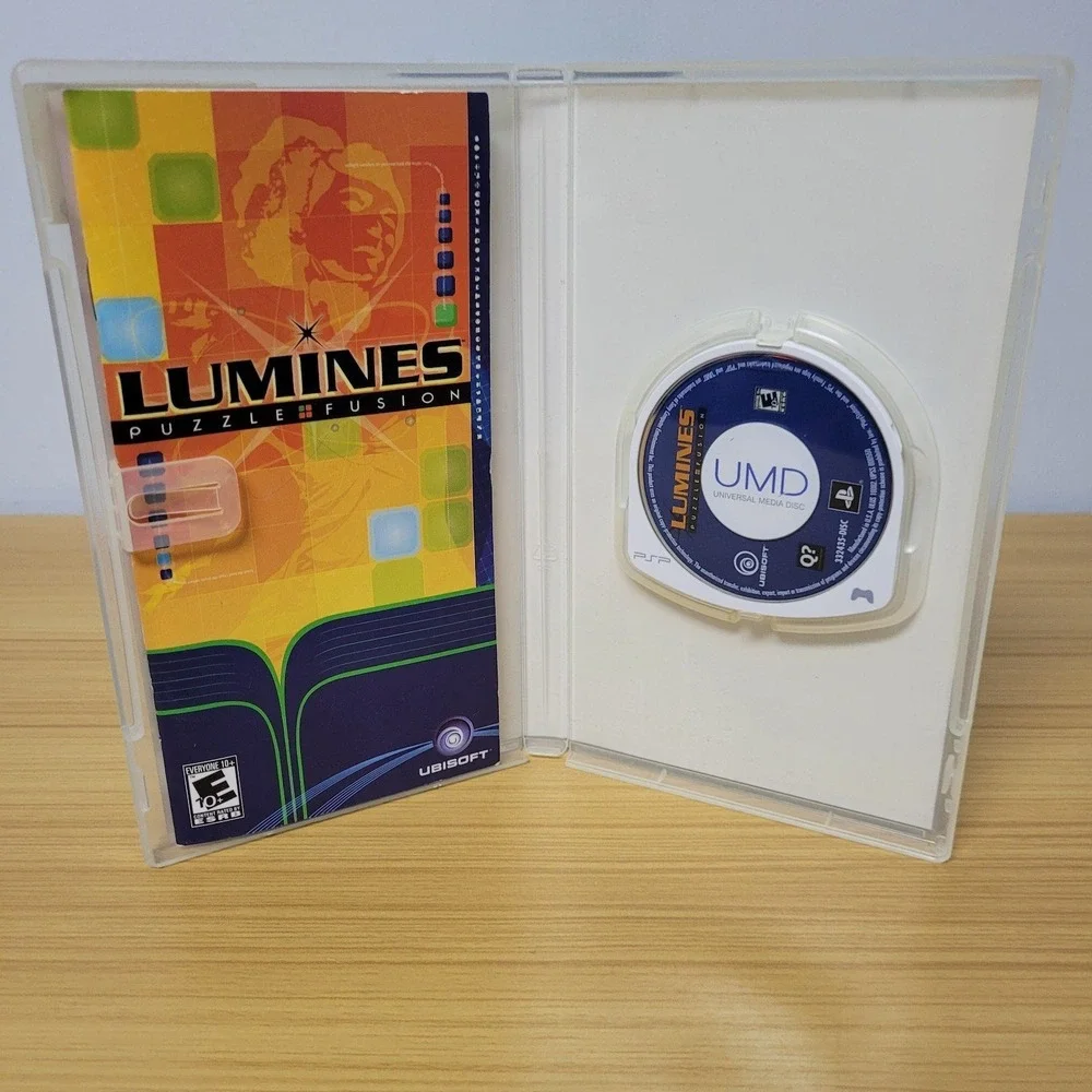 Lumines Puzzle Fusion Atari Classics Evolved Sony Psp Games 2005 2007